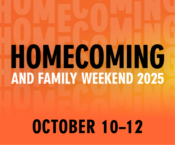 Homecoming 2025 banner