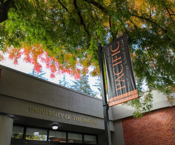 university of the pacific sign