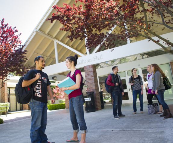 Scholars outside Callison Hall