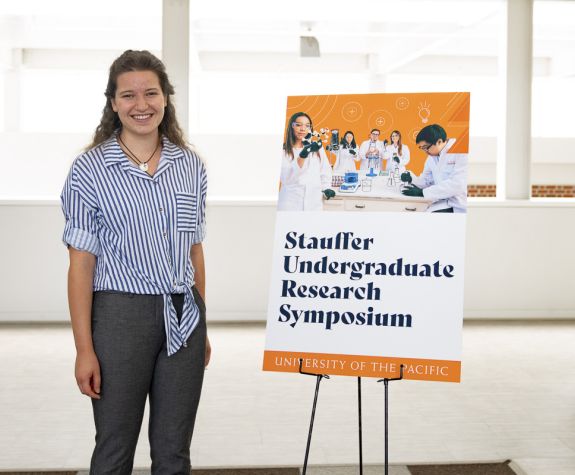 University of the Pacific's Stauffer grant recipient