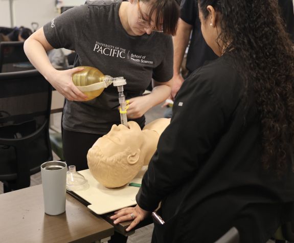 Pacific nursing students