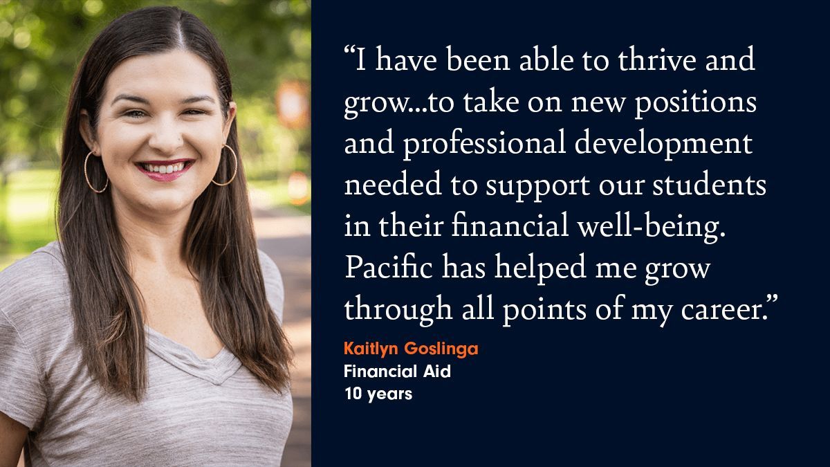 Kaitlyn Goslinga, Financial Aid