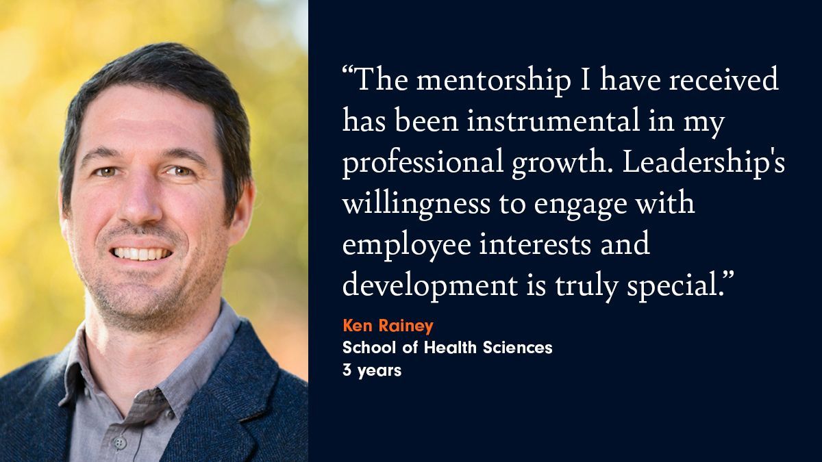Ken Rainey, School of Health Sciences