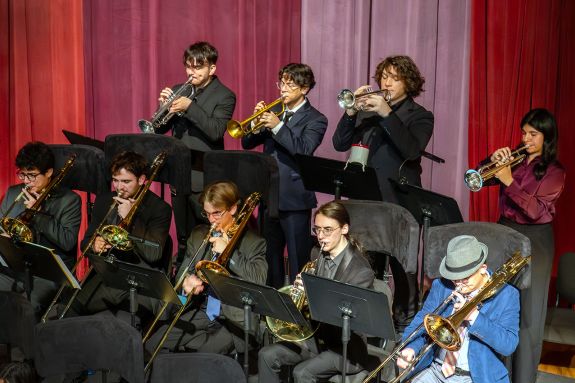 University of the Pacific's big band