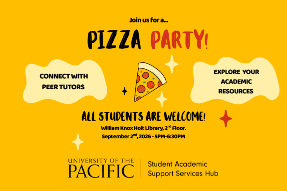 Join the Hub for a Pizza Party! 