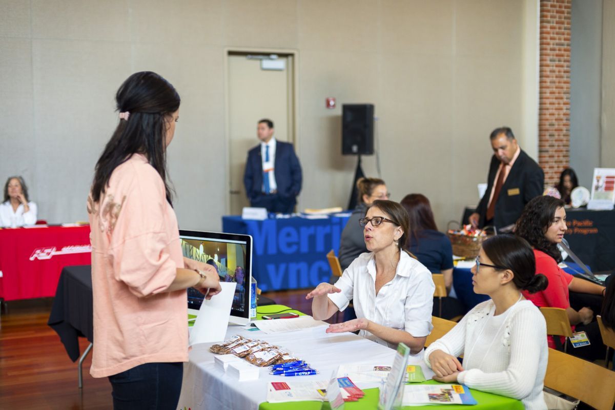 A career fair