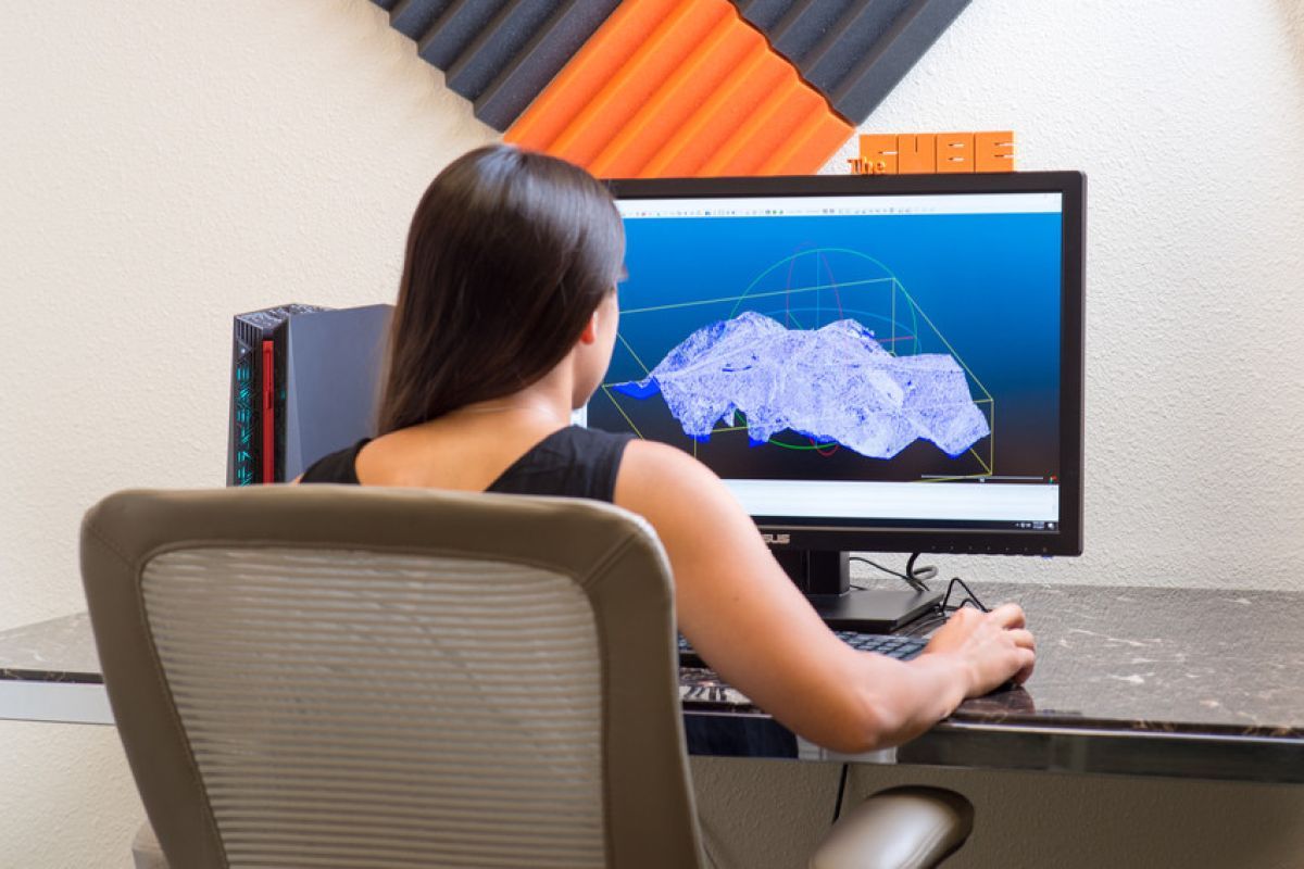 Student in The Cube