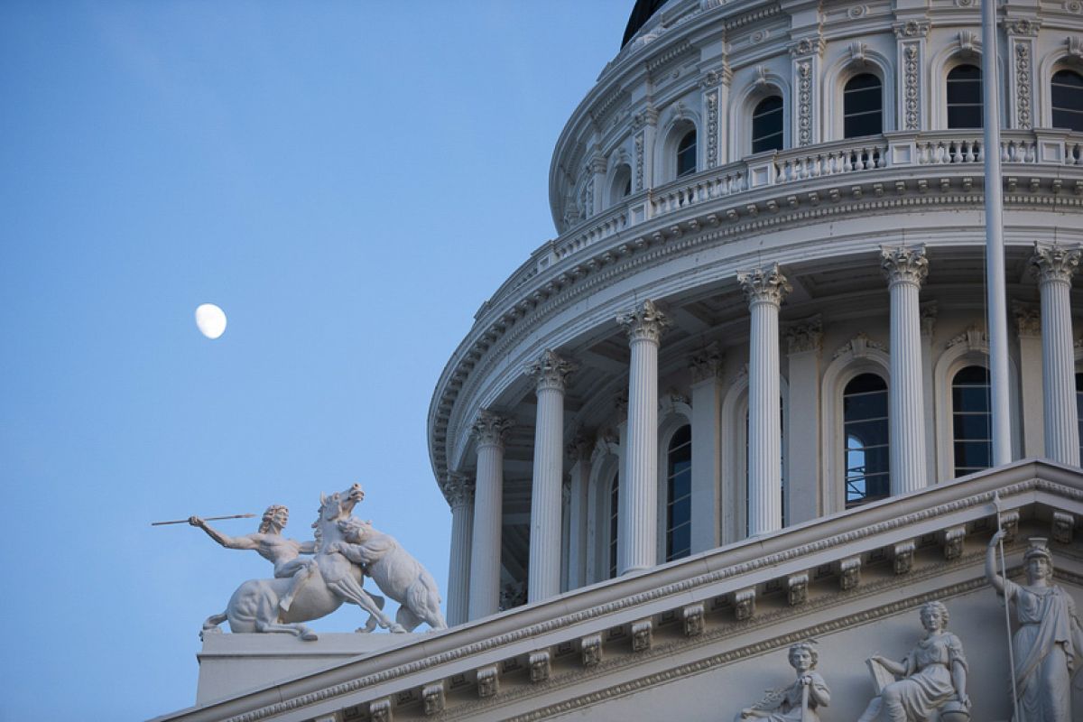 The California State Capitol, December 12, 2013.