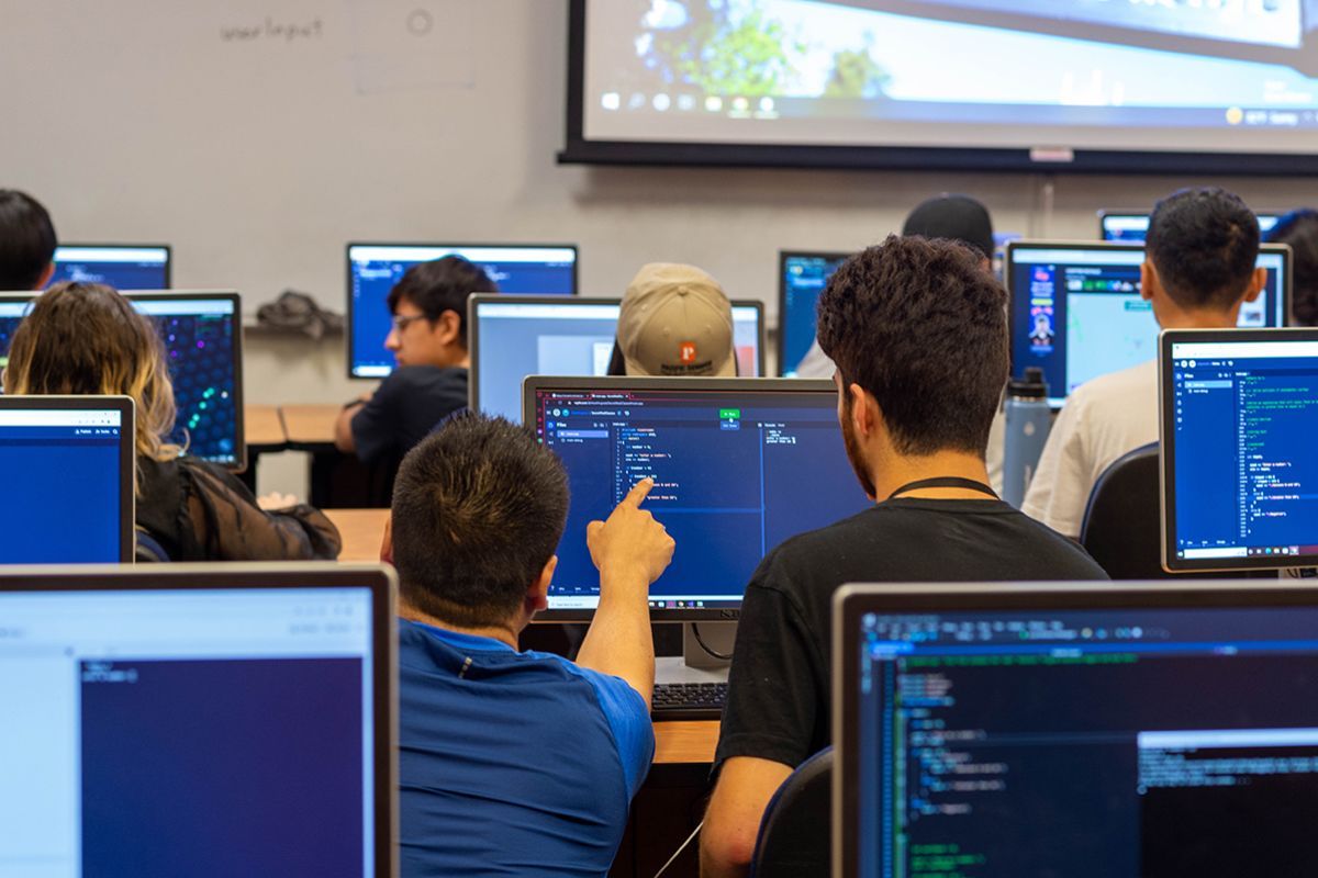 Coding students