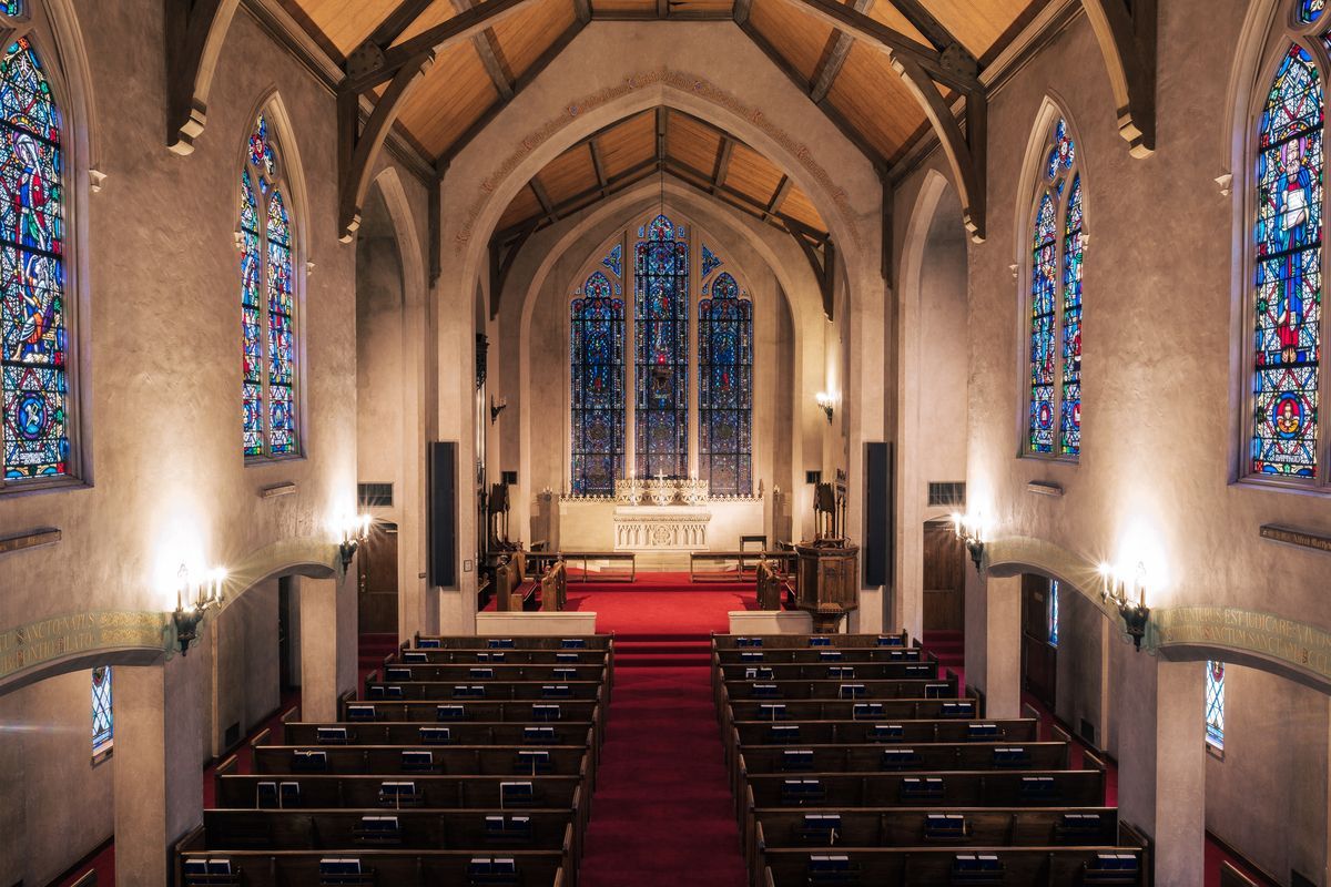interior of Morris Chapel