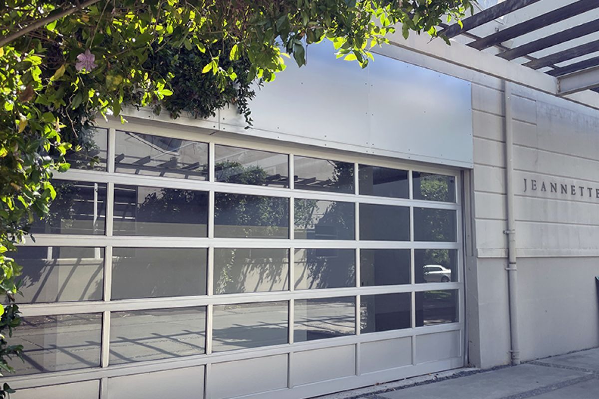 Exterior gallery door