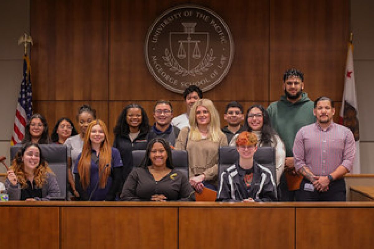 Pacific Legal Advantage Students visit McGeorge
