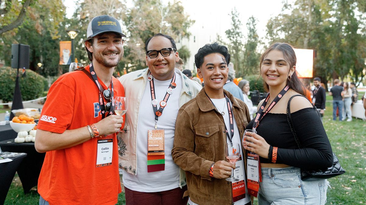 Young Alumni at Homecoming 2025