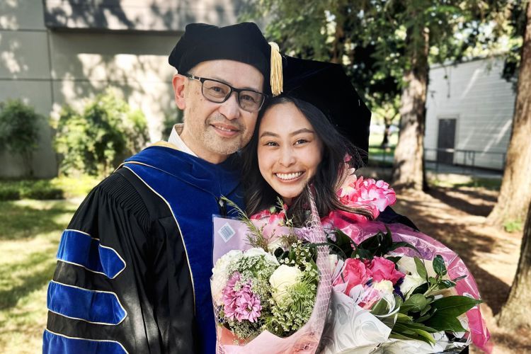 William K. Chan, PharmD, PhD and Allyson Chan ’23, PharmD