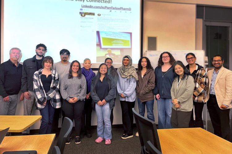 Students and faculty from the inaugural Introduction to Homeopathic Medicines elective
