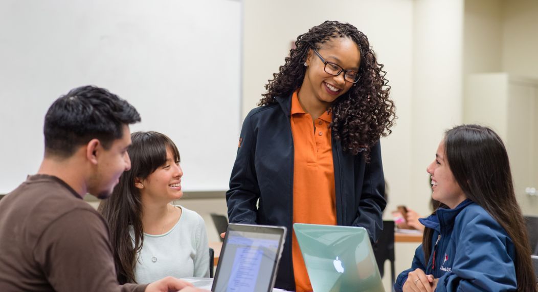 Graduate students collaborate at University of the Pacific