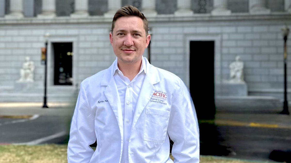 PharmD student Kevin Hatley